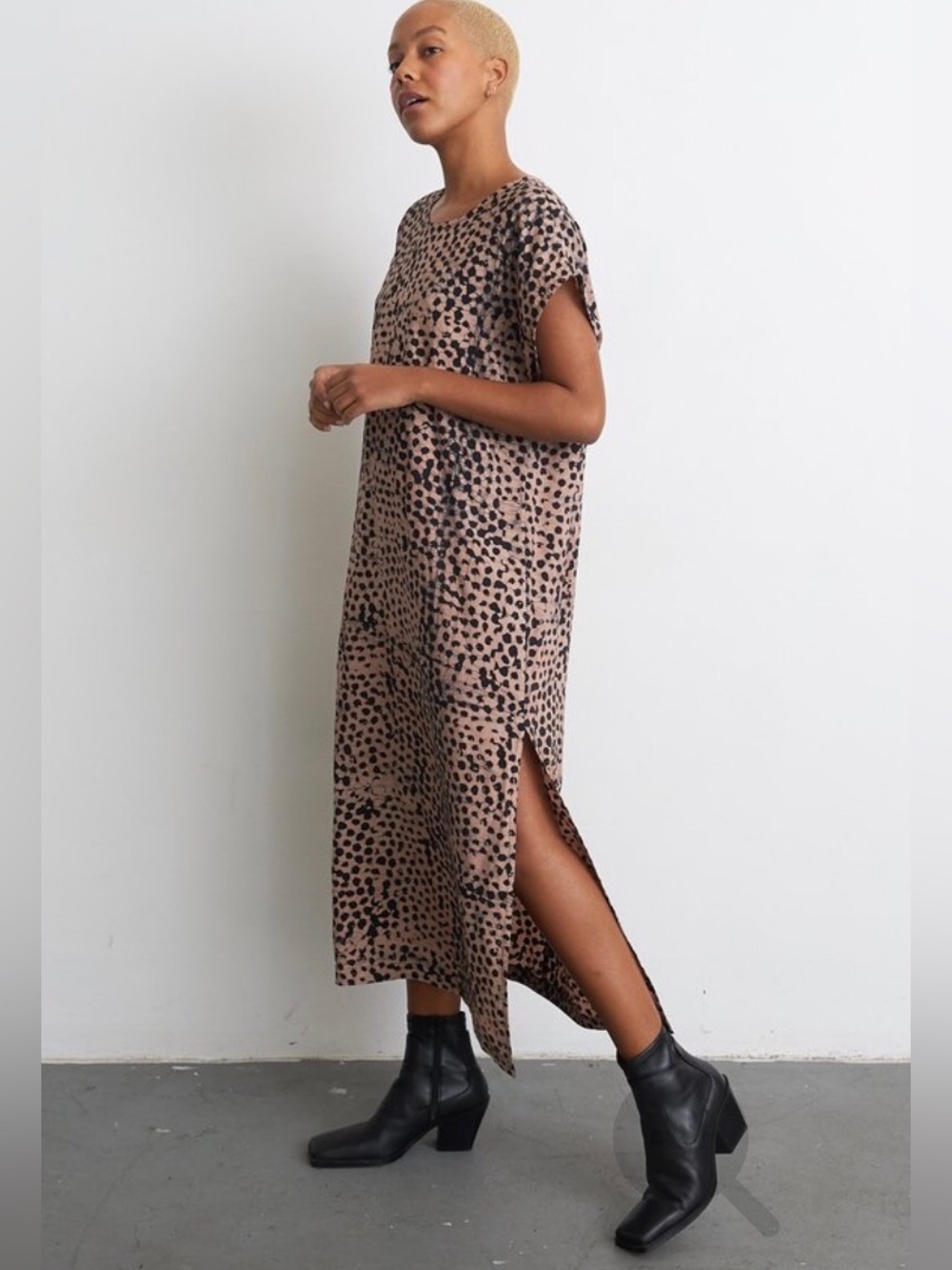 Osei Duro Maena Boubou Dress in Snakebite
